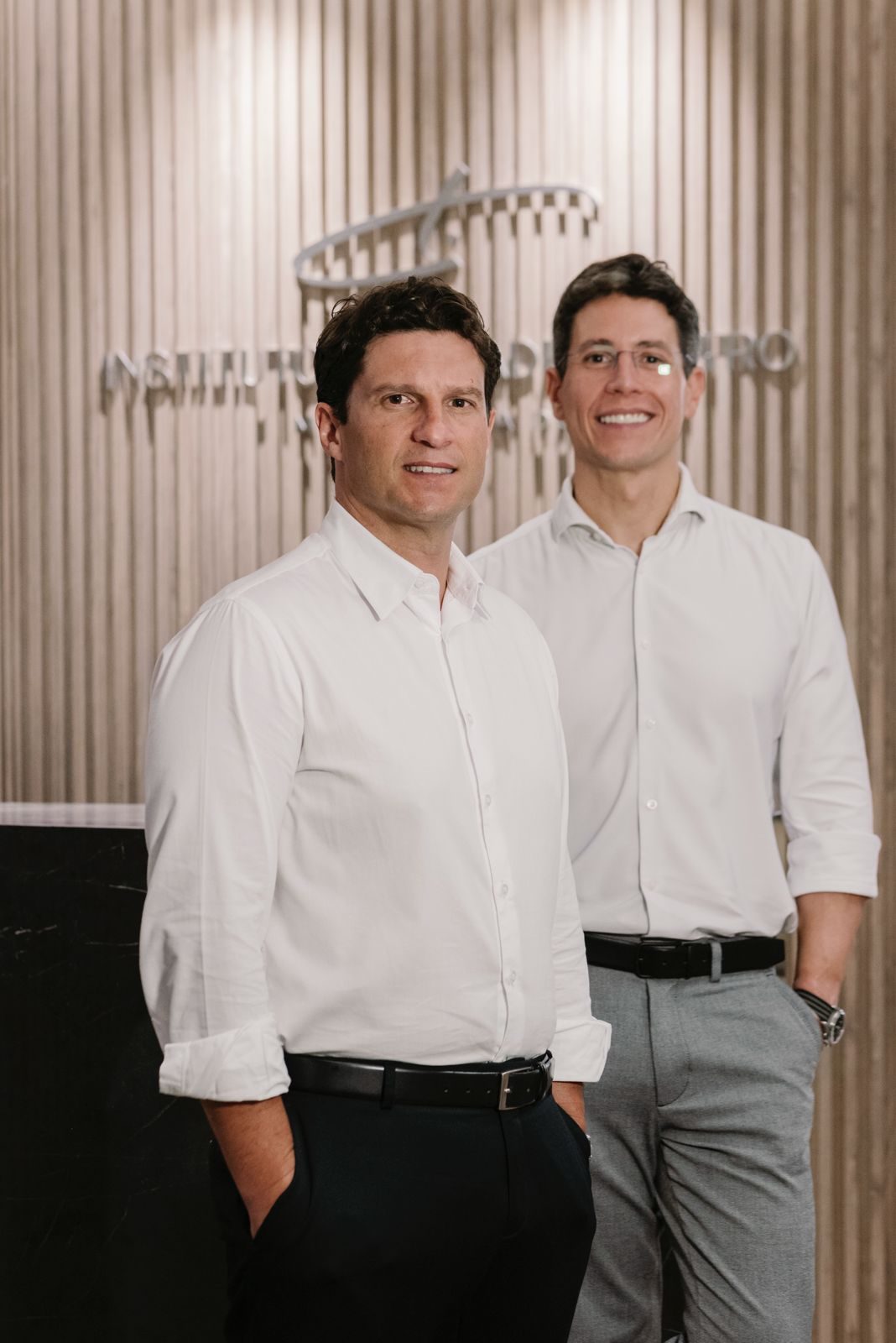 Drs. Carlos Trindade e Eduardo Castro